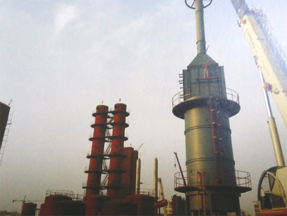 The company is currently constructing the desulfurization unit of a general contracting project.